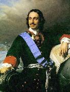 Paul Delaroche Peter I of Russia oil painting artist